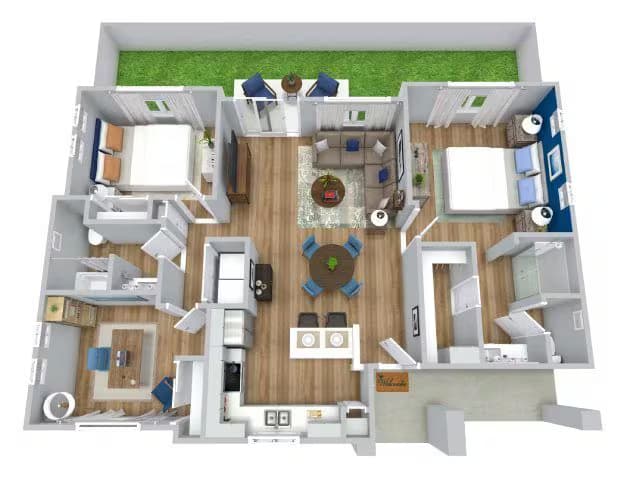 Unit 417 238 floor plan