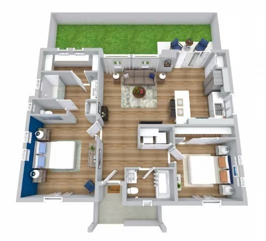 Unit 900 900 floor plan