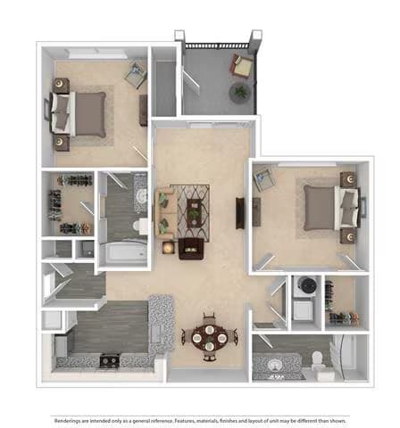 Unit 01208 01305 floor plan
