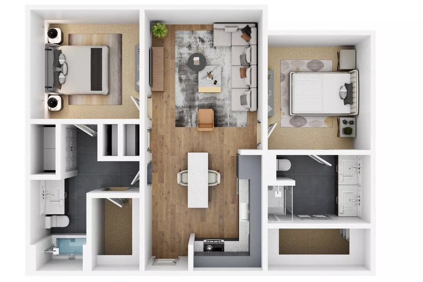B2 4527 floor plan
