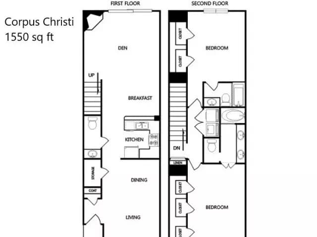 Lubbock 803B floor plan