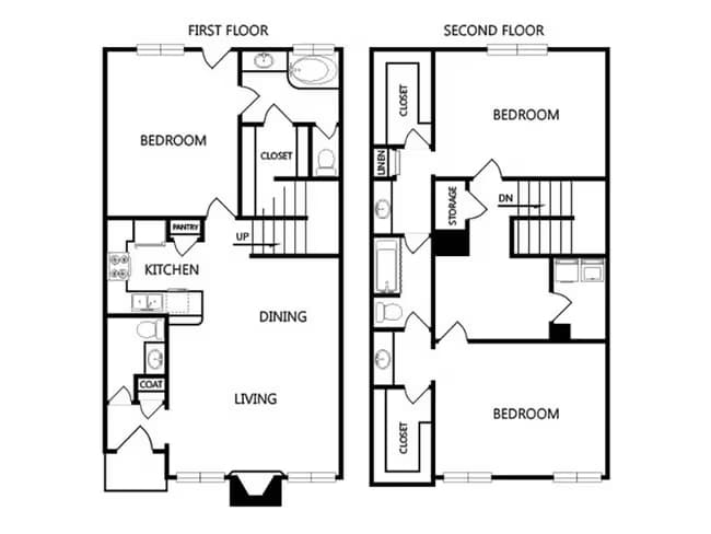Austin 901A floor plan