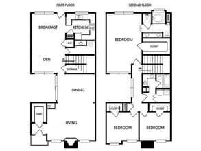 Houston 1302 floor plan