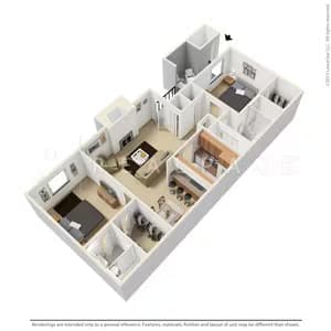 Unit 1108 1108 floor plan
