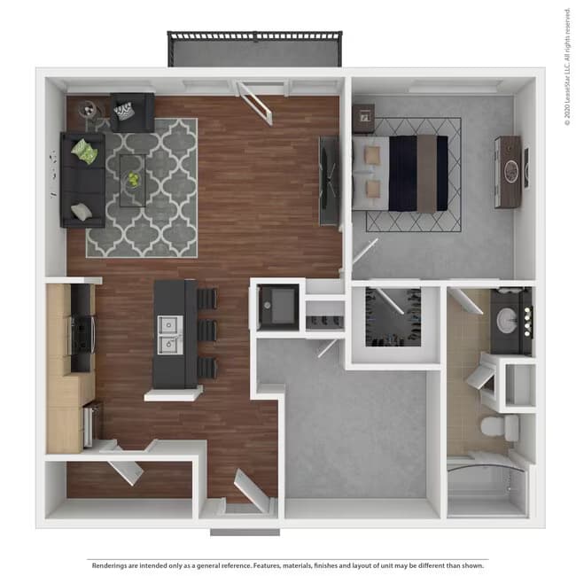 Unit 332 468 floor plan