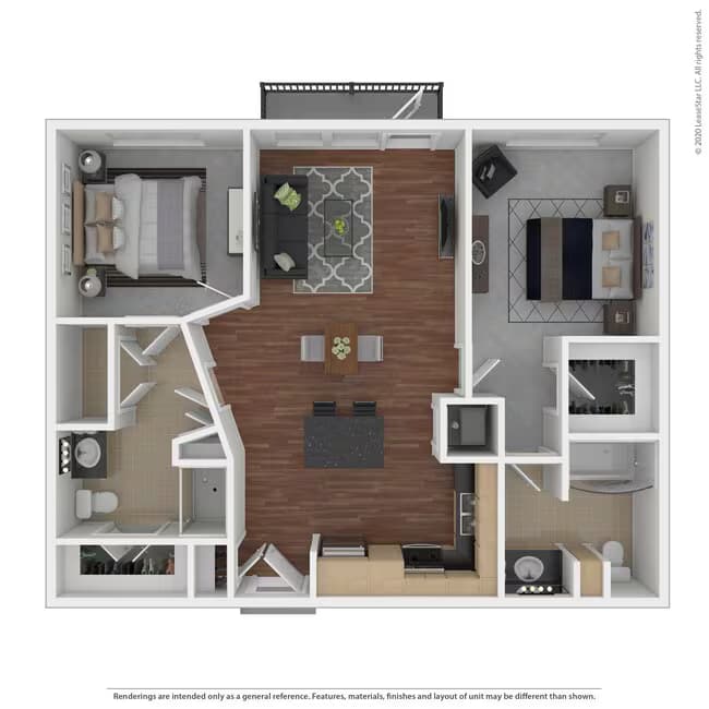 Unit 664 674 floor plan
