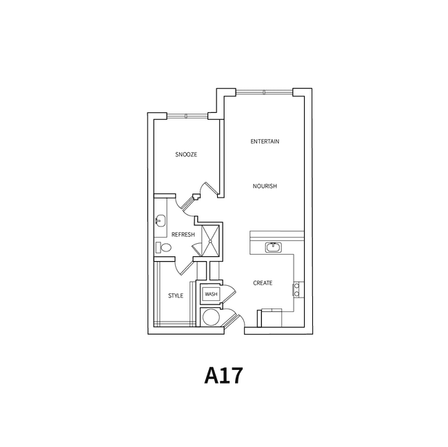 A17 119 floor plan