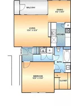 A2 305 floor plan
