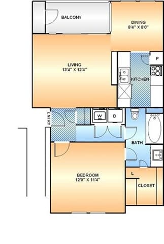 Unit 215 215 floor plan