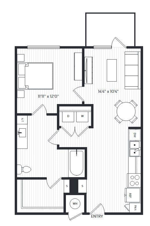 Unit 1113 1113 floor plan