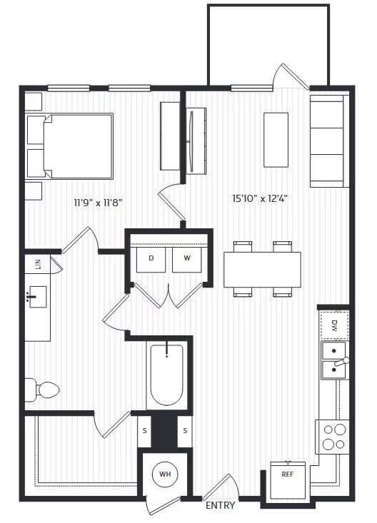 Unit 2135 2135 floor plan