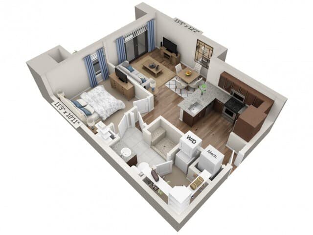Unit 2110 2110 floor plan