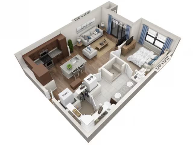 Unit 4134 4134 floor plan