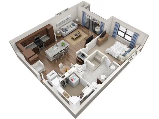 Unit 4122 4122 floor plan