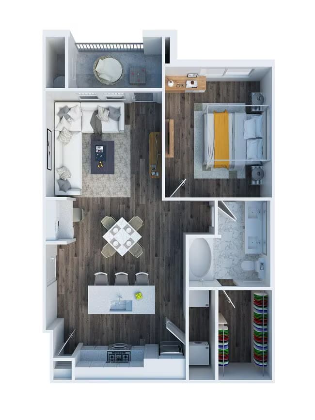 A1 1024 floor plan
