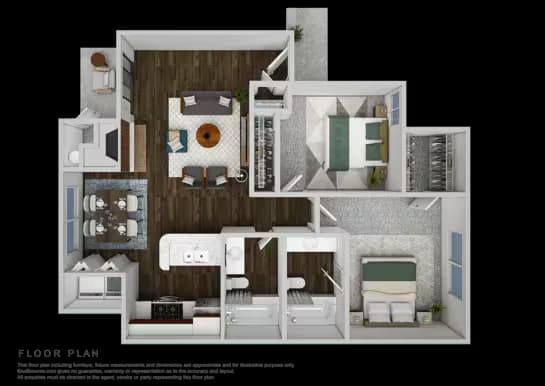Unit 15C 15C floor plan