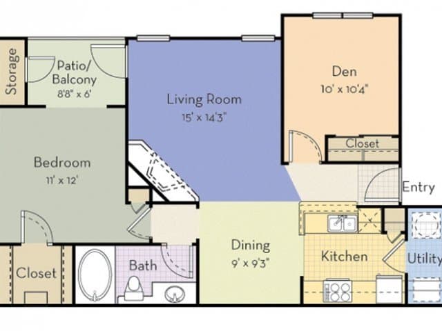 Genda 1623 floor plan