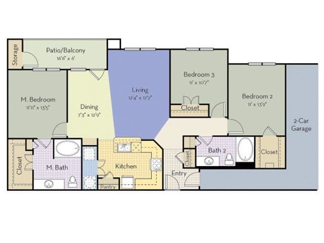 Tuscany B 2526 floor plan