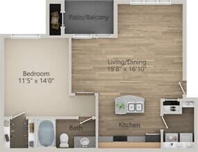 Genda 1613 floor plan