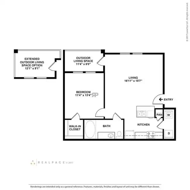 Unit 326 326 floor plan