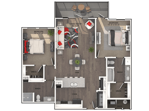 Unit 6302 6302 floor plan