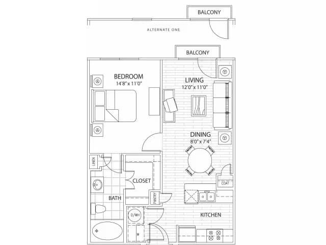Unit 112 112 floor plan
