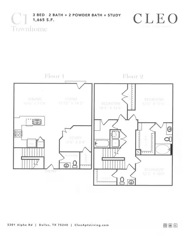 Unit 146 148 floor plan