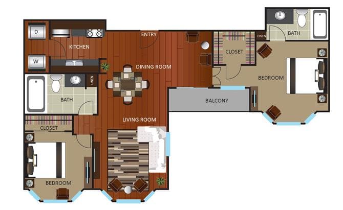 B2 17J floor plan