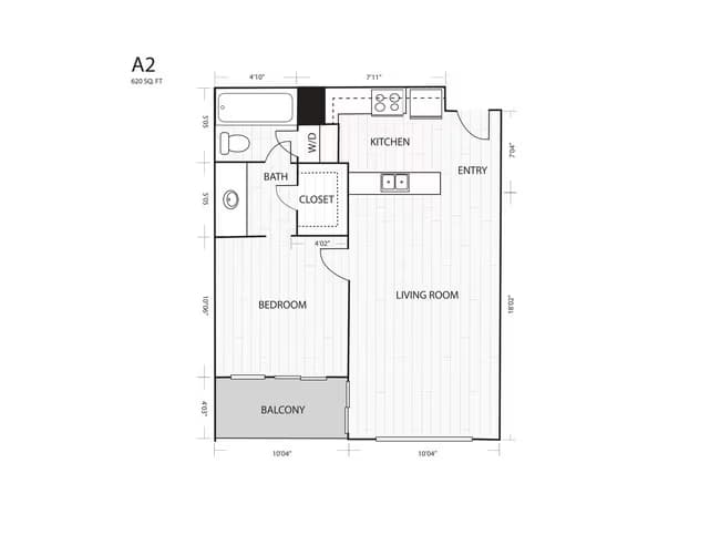 A2 12H floor plan