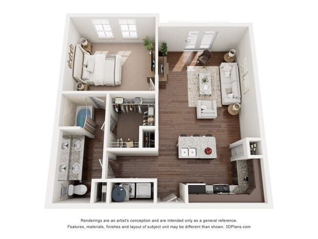 Unit 4204 4205 floor plan