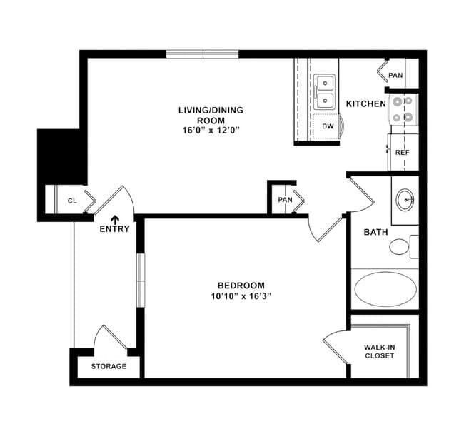 A1 285 floor plan