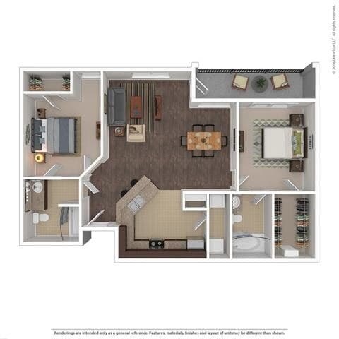 Unit 2124 2124 floor plan