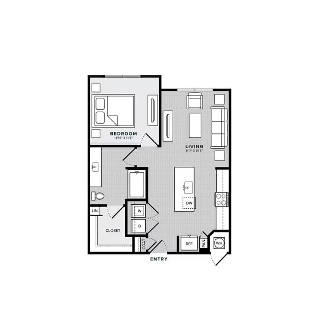 A1-1X1 2309 floor plan