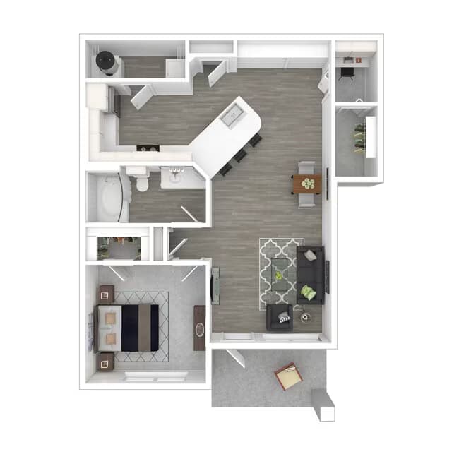 Unit 1011 1011 floor plan