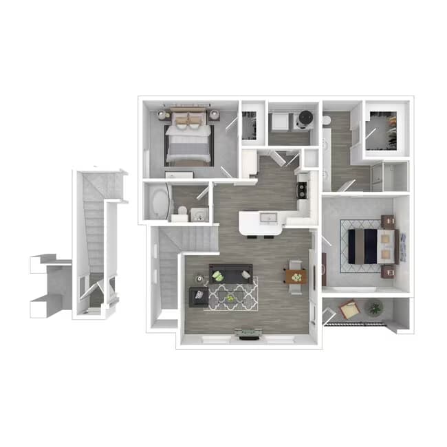 B1 U 407 floor plan