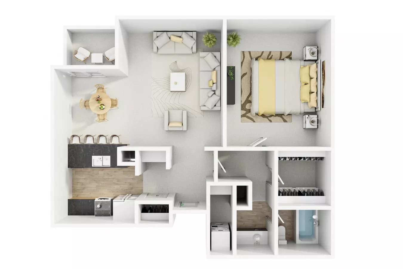 A1 1168 floor plan