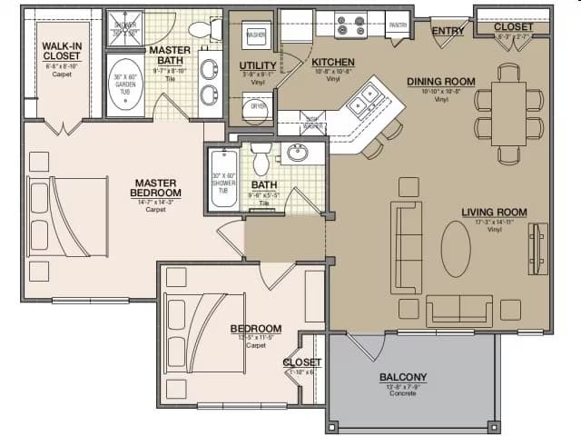 Unit 23206 23206 floor plan