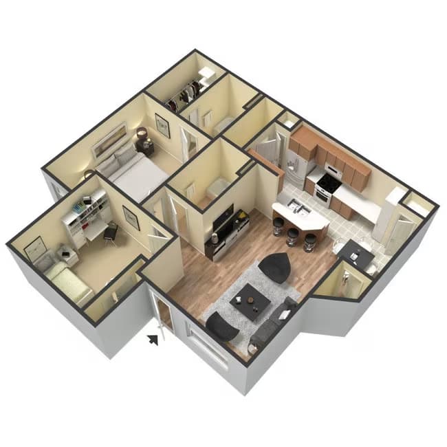 Unit 13305 13305 floor plan
