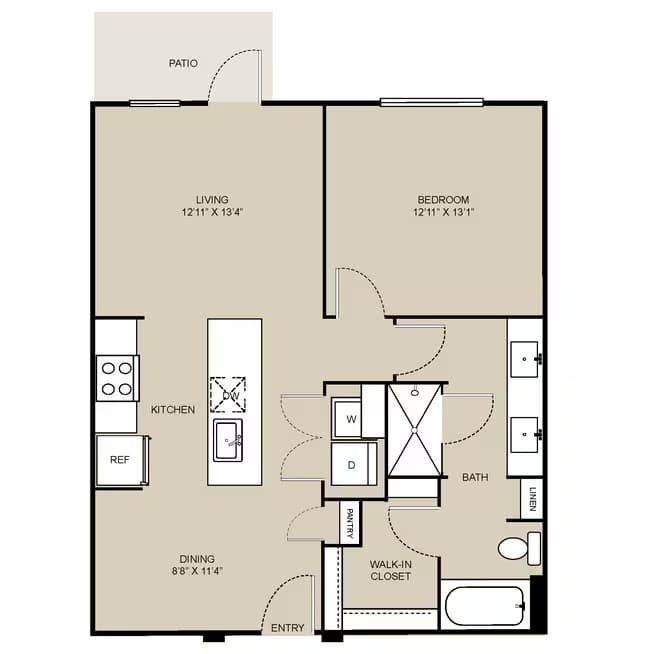 Unit 1328 1328 floor plan