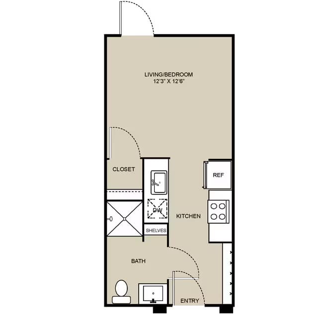 Unit 2107 2107 floor plan