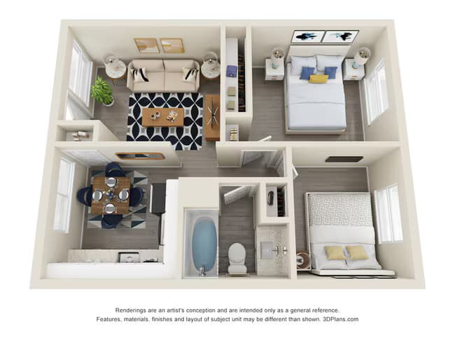 Unit 5-4 5-4 floor plan