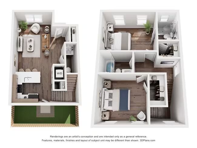Unit 80-B 93-B floor plan