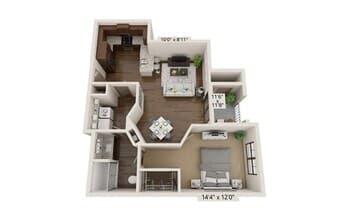 A3 1-202 floor plan