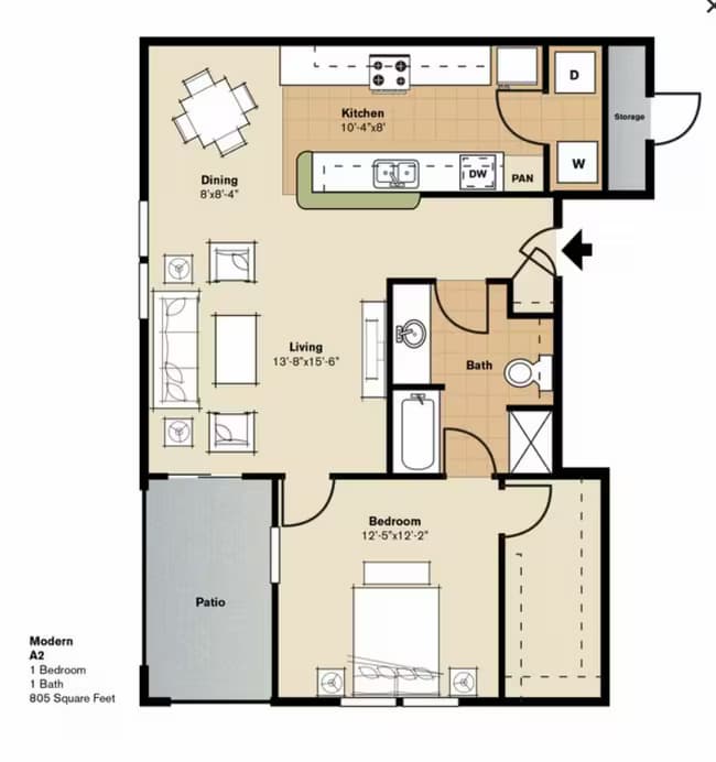 Unit 2814 2814 floor plan