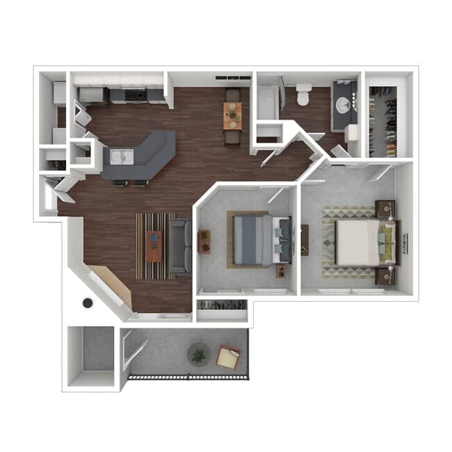 Unit 02-231 02-231 floor plan