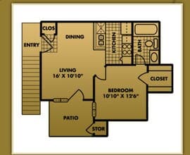 A0 1x1 611 floor plan
