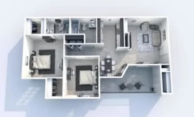 Unit 0921 18-1827 floor plan