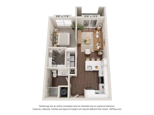 Unit 5317 5426 floor plan