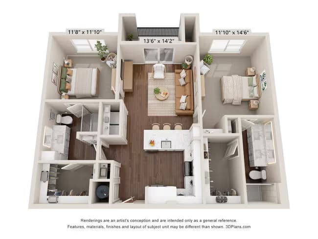 Unit 5155 5155 floor plan