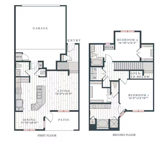 B1T-1638 002-2107 floor plan